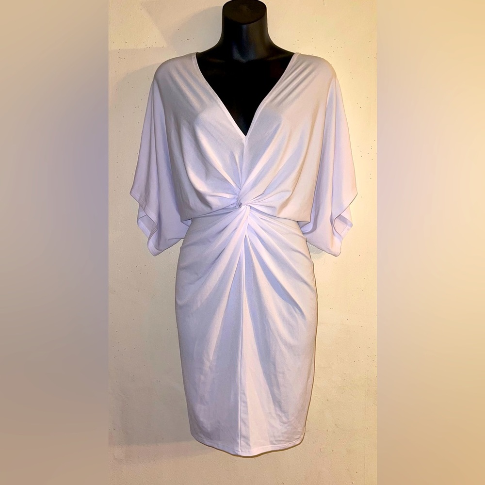 Touch Me Raglan Sleeve Mini Dress
